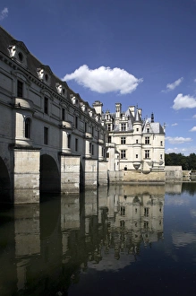 Loire Valley Prints: Chateau Chenonceaux. Loire Valley. France