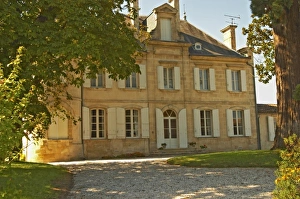 Chateau Cos Labory in Saint St Estephe, the park and garden