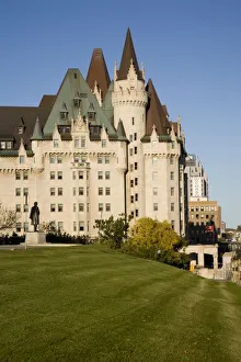 Kristin Piljay Prints: Chateau Laurier Hotel in Ottawa, Ontario, Canada