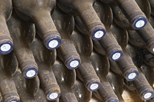 Images Dated 12th February 2007: Chateau St Martin de la Garrigue. Languedoc. Bottle cellar. France. Europe. Bottle