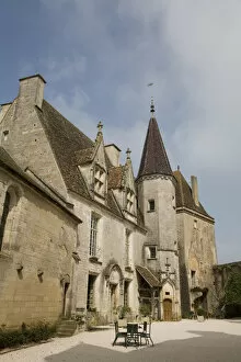 Chateauneuf de Chateauneuf-en-Auxois, Cote d Or, Burgundy, France