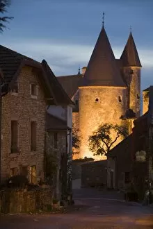 Chateauneuf en Auxois, Cote d Or, Burgundy, France