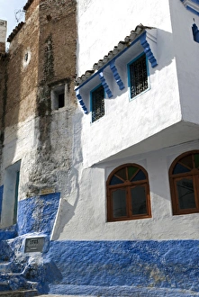 Images Dated 4th December 2012: Chefchaouen (Chaouen), Tangeri-Tetouan Region, Rif Mountains, Morocco, North Africa