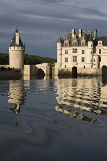 Grand Prints: Chenonceau Chateau, River Cher, Indre-et-Loire, Loire Valley, France