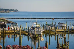Virginia Prints: Chesapeake Beach docks, USA