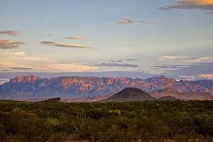 Images Dated 2017 August: Chihuahuan Desert sunset