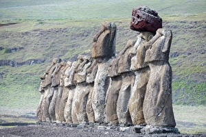 Images Dated 11th January 2024: Chile, Easter Island, aka Rapa Nui