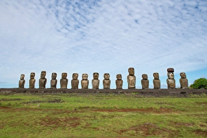 Images Dated 11th January 2024: Chile, Easter Island, aka Rapa Nui