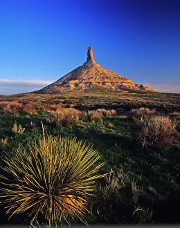 Icon Prints: Chimney Rock an American icon near Bayard, Nebraska