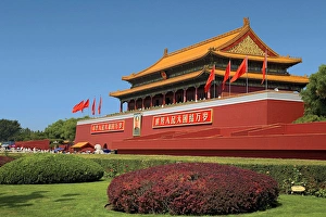China, Beijing, The Forbidden City, Gate of Heavenly Peace gardens