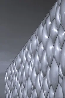 Eastern Asia Prints: China, Beijing. National Aquatics Center Exterior, Swimming Venue for the 2008 Summer