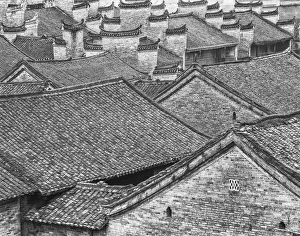 Images Dated 2nd September 2015: China Guilin Roof Abstract