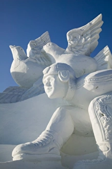 Images Dated 1st February 2008: CHINA, Heilongjiang Province, Haerbin (Harbin). Harbin International Sun Island Snow