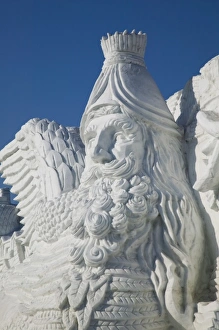 CHINA, Heilongjiang Province, Haerbin (Harbin). Harbin International Sun Island Snow