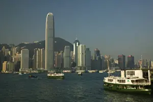 Images Dated 27th February 2008: CHINA, Hong Kong. Central Hong Kong and Two International Financial Centre building