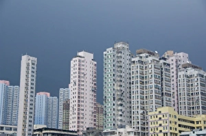 Images Dated 5th April 2009: China, Hong Kong, New Territories. Typical high-rise apartments