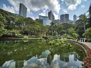 Images Dated 4th January 2021: China, Hong Kong. Views from the City Park