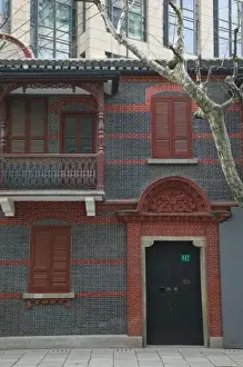 CHINA, Shanghai. French Concession Area- #127 Taicang Road- Where Chairman Mao stayed