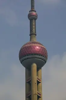 Images Dated 7th February 2008: CHINA, Shanghai. Pudong District- Oriental Pearl Tower