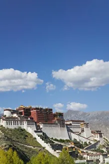 Tibet Prints: China, Tibet, Lhasa, Potala Palace