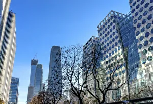Cityscapes Collection: China World Trade Center, Z15 Towers, Apartment Buildings old and new, Guamao Central