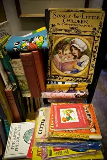 Reading Prints: Christchurch, New Zealand. This old Christchurch bookstore has countless used antique books