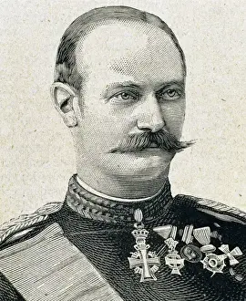 Band Prints: Christian X (1870-1947). King of Denmark (1912-1947) and the only official King of Iceland
