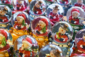 Images Dated 24th February 2014: Christmas snow globes, Finland