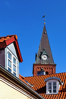 Rob Casey Prints: Church of our Lady, Old Town Aalborg, Denmark