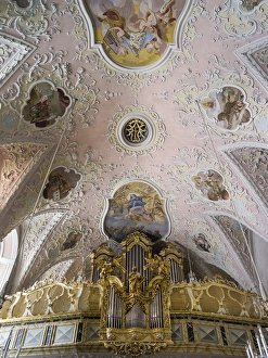 Church of pilgrimage Maria Schnee in valley Lesachtal during Winter, buildt between 1520 and 1552 Church of pilgrimage Maria Schnee in valley Lesachtal during Winter, buildt between 1520 and 1552