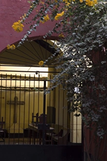 Church of San Francisco and monastery, famous for its catacombs and library, built in 1687