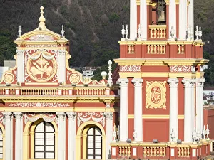 Andes Prints: Church San Francisco. Town of Salta, located in the foothills of the Andes. Argentina