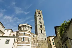Images Dated 11th February 2010: Church of San Frediano, Lucca, Tuscany, Italy, Europe