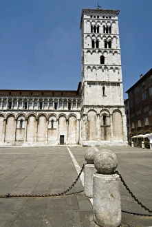 Church of San Michele in Foro, Lucca, Tuscany, Italy, Europe