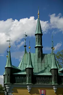 church spires, Czech Republic, prague