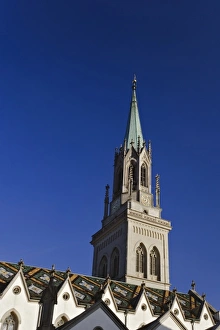 Images Dated 7th November 2005: Church steeple, Switzerland