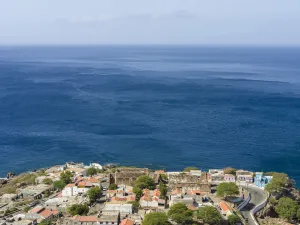 Cityscape Prints: Cidade Velha, historic center of Ribeira Grande, listed as UNESCO World Heritage Site