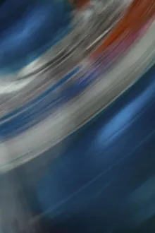 Strip Prints: Circular abstract
