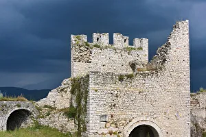 Images Dated 2018 August: The citadel and castle of Berat (UNESCO World Heritage Site), Albania