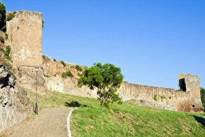 Images Dated 17th August 2012: City Ramparts, Tuscania, Viterbo province, Latium, Italy