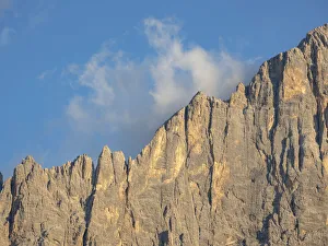 Climbing Prints: Civetta, an icon of the dolomites in the Veneto, Italy. Civetta is part of the UNESCO