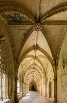 Claustro Real, the royal cloister. The monastery of Batalha, Mosteiro de Santa Maria da Vitoria Claustro Real, the royal cloister. The monastery of Batalha, Mosteiro de Santa Maria da Vitoria