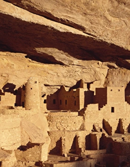 Images Dated 22nd February 2015: Cliff Palace ruin in Mesa Verde National Park, Colorado