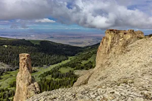 Viewpoint Prints: Cliffs in the Bighorn Mountains of Wyoming