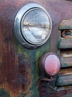 Truck Prints: Close-up detail of old trucks in the Palouse