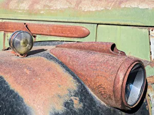 Truck Prints: Close-up detail of old trucks in the Palouse