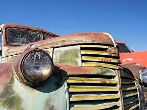 Truck Prints: Close-up detail of old trucks in the Palouse