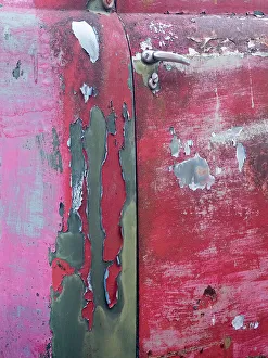 Door Handle Prints: Close-up detail of old trucks in the Palouse