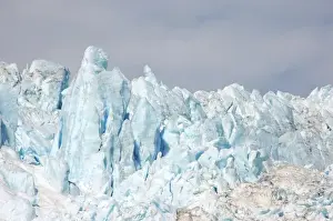 Global Prints: Close-up view of Aialik Glacier on wildlife tour of Kenai Fjords National Park, Seward