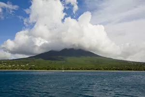 Cloud covered Nevis Peak - 3, 212 feet